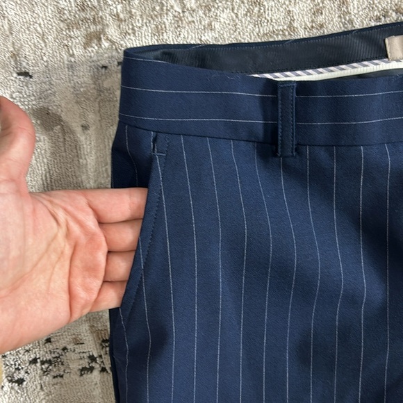 Banana Republic Pinstripe Trouser Pants - Picture 5 of 9